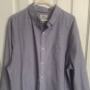 Croft & Barrow Men's Blue Button-Down Shirt
